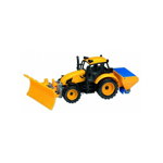 Tractor cu plug de zapada RS Toys, cu frictiune, pentru copii