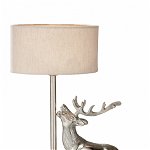 Lampa Deer, aluminiu, argintiu, 30x45x10 cm, GILDE