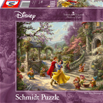 Schmidt Spiele Puzzle PQ 1000 Albă ca Zăpada 2 (Disney) G3, Schmidt Spiele