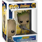 Figurina Funko POP! Marvel: Infinity War - Groot cu arma