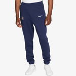 Nike, Pantaloni cu imprimeu logo, pentru fotbal Paris Saint German F.C., Albastru marin, 2XL