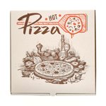 Cutie pizza 32*32*3.5 cm alba, Horeca