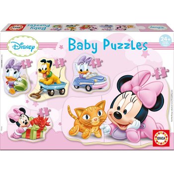 Educa Puzzle. Baby Puzzles Minnie 3/3x4/5 Teile