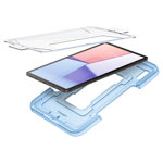 Folie sticla cu sistem de montare Case friendly Spigen GLAStR EZ FIT compatibila cu Samsung Galaxy Tab S9 Plus 12.4 inch, Spigen