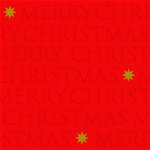 Servetele - Christmas Letters Red, PaperproductsDesign