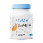 Vitamin D3 + K2, 4000 IU   150 mcg, Osavi, 60 softgels