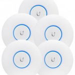 UBIQUITI Ubiquiti UniFi UAP AC Lite 2.4GHz/5GHz, 802.11ac, No PoE adapters in Set - 5Pack, UBIQUITI