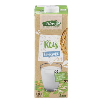Bautura din orez fara gluten, fara lactoza Allos, bio, 1L, Allos