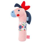 Jucărie de mână BabyFehn cu Squeaker - Cal, BabyFehn