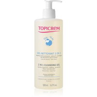 Gel de curatare 2 in1 corp si par Topicream Bebe, 500 ml, Topicrem