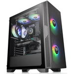 Carcasa Thermaltake Versa T25 Tempered Glass neagra