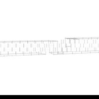 Gossi padoc caini de exterior cu acoperis, 26,62 m2, otel galvanizat, Gossi