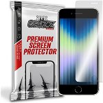 Folie protectie ecran GrizzGlass HybridGlass pentru Apple iPhone SE (2022), Sticla, Transparent, GrizzGlass