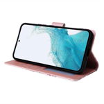 Husa TECH-PROTECT Wallet compatibila cu Samsung Galaxy A14 4G / A14 5G Garden Violet, TECH-PROTECT