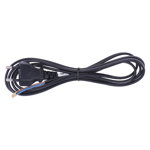Cablu de alimentare cu stecher MYYUP Emos, 2 x 0.75 mm2, negru, 3 m, Emos