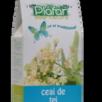 Ceai din flori de tei argintiu, 50g, Plafar, Plafar