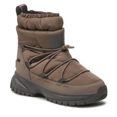 Ugg Cizme de zăpadă W Yose Ruffer Mid 1131978 Negru