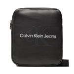 Geantă crossover Calvin Klein Jeans Coated Reporter18 Pu K50K512036 Negru