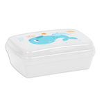 Cutie pentru Sandwich Safta Ballenita Plastic Alb Albastru deschis (17 x 6 x 14 cm), Safta