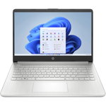 Laptop HP 14s-fq1028nq cu procesor AMD Ryzen™ 3 5300U pana la 3.80 GHz, 14, HD, 8GB DDR4, 512GB SSD, AMD Radeon™ Graphics, Windows 11 Home, Natural Silver, HP