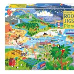 Set Puzzle 300 piese si Carte - Planet Earth Usborne Books