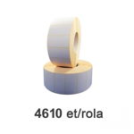 Rola cu 800 de etichete, Sunmostar, 60x30mm, Alb/Albastru