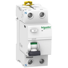 Intrerupator automat diferential RCCB Acti9 iID 4P 100A/300mA tip AC Schneider A9R14491, SCHNEIDER