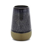 Lumanare - Kin Black Reactive Dripped Glaze On Raw Ceramic Base Black Fig + Rose | Paddywax, Paddywax