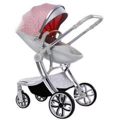 Carucior 2 in 1 Egg Shape F1 - roz, L-Sun