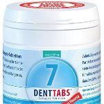 125 Tablete pentru curatarea dintilor cu menta si stevie, cu fluor - 125 tablete Denttabs