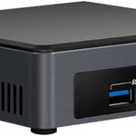 Mini PC Intel NUC BLKNUC7I3DNKTC2 cu procesor Intel® Core™ i3-7100U, 2.40GHz, Kaby Lake, 4GB, 128GB SSD M.2, Intel® HD Graphics 620, Microsoft Windows 10 Pro, Black