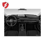 Folie de protectie Smart Protection Interior bord + Navi Mazda 3 model 2019 - 2020, cutie automata - doar-display, Smart Protection