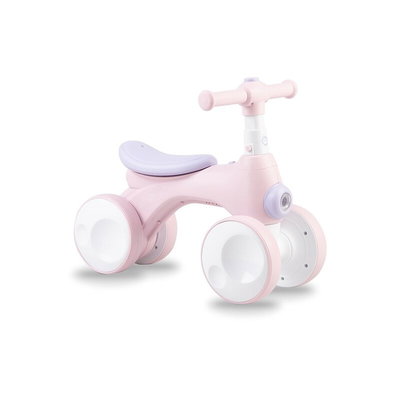 Bicicleta cu Lumini Sunet si Difuzor de Balonase Momi Tobis Pink