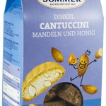Cantuccini Bio Crocant din Grau Spelta Migdale si Miere Sommer 150gr