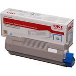 Cartus Toner Original Oki 46490403 Cyan, 1500 pagini, OKI