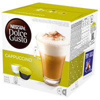 Capsule cafea Nescafe Dolce Gusto Cortado Espresso Macchiato, 16 capsule cafea, 16 bauturi, 100.8g