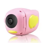 Camera Video-Foto Digitala, Interactiva Cu Jocuri Pentru Copii, Full-hd, Ecran 2 inch, 1080p, rezistenta la socuri, model 2022 (roz), OEM
