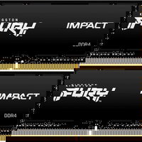 Kit Memorie Laptop Kingston FURY Impact 16GB 2x8GB DDR4 2666MHz CL15 1.2v Dual Channel KF426S15IBK2/16