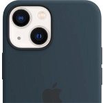 Husa Original iPhone 13 Apple Silicon, MagSafe, Abyss Blue