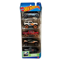 Set masinute Mattel, Remote Adventures, Colectia Hot Wheels, 5 buc