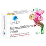 Silimarina Forte + polen 30 comprimate, Helcor Pharma