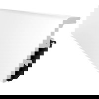 Plinta pardoseala Vega P0810, polimer dur, alb, 2400 x 80 x 20 mm, Decora