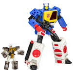 Figurina Transformers Legacy Evolution - Twincast & Autobot Rewind, 17 cm