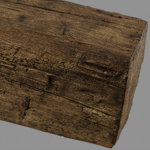 Grinda decorativa Poliuretan  aspect de lemn  stejar inchis  4000x200x130mm  20/13-4DO