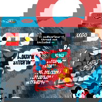 LEGO DOTS Disney Petic de cusut Mickey Mouse si Minnie Mouse 41963