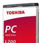 HDD intern Toshiba L200 2,5'', 2TB, SATA, 5400RPM, 128MB, Toshiba