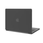 Carcasa de protectie NEXT ONE pentru MacBook Pro 14" Retina Display 2023, Smoke Black