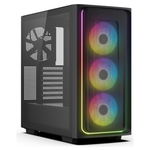 PC Gaming DRAGON Legendar Elite, Intel i5-12400F 2.5GHz, 32GB DDR4, 1TB SSD, RTX 4070 SUPER 12GB GDDR6X, Iluminare RGB, 