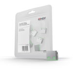 USB Port Blocker 10 bucati verzi, Lindy L40461, Lindy