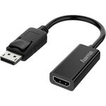 Adaptor DisplayPort - HDMI HAMA 200335, negru